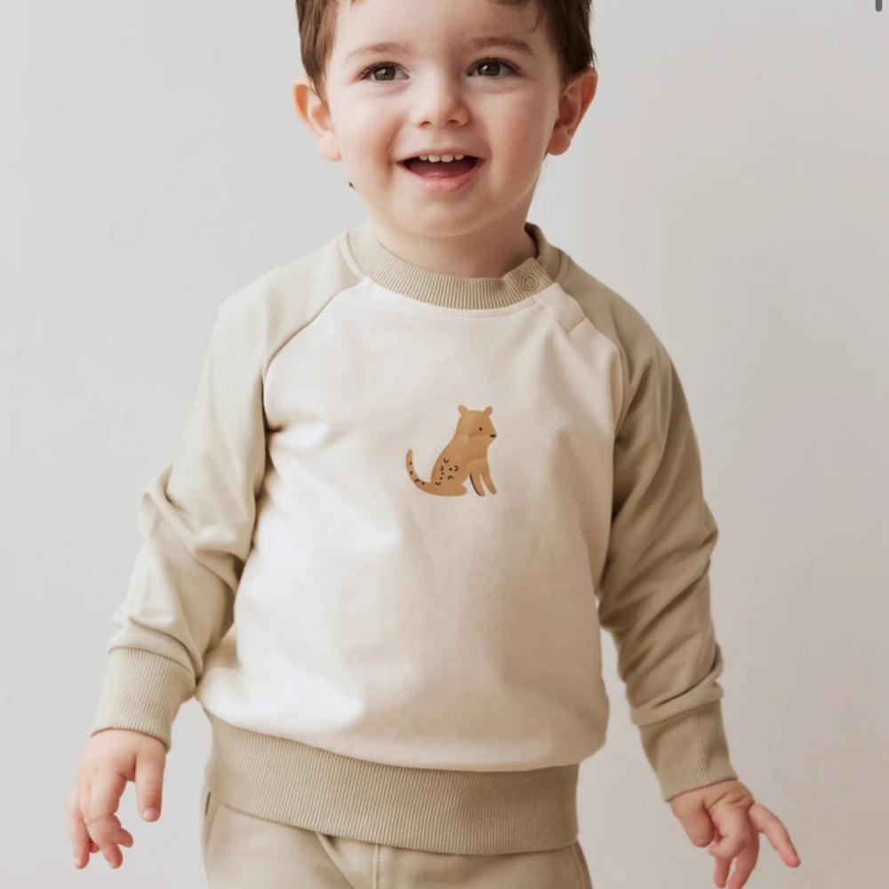 Jamie Kay Organic Cotton Tao Sweatshirt - Honeydew